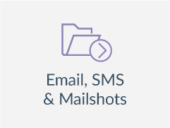 Send E-mail, SMS & Mailshots Recruitment CRM