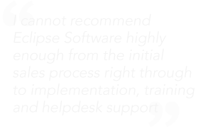 National Locums Feedback "I cannot recommend Eclipse Software highly enough from the initial sales process right through to implementation, training and helpdesk support"-National Locums