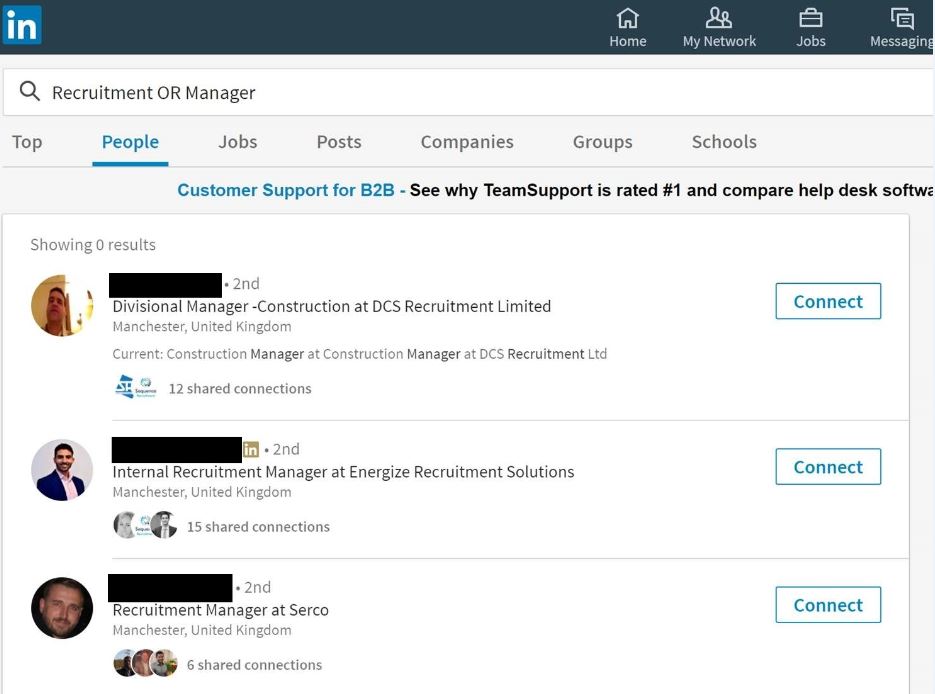 google boolean search for linkedin