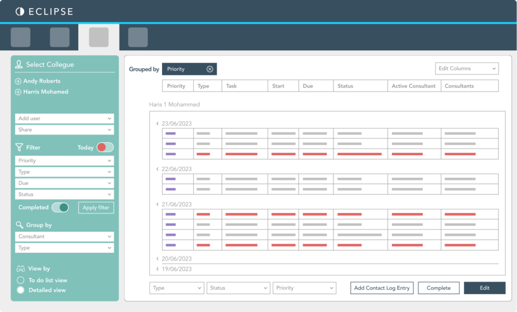 Eclipse Software Core Task Graphic