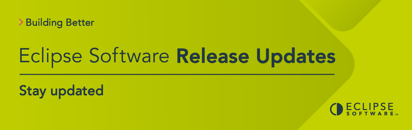 Software Release Updates Banner