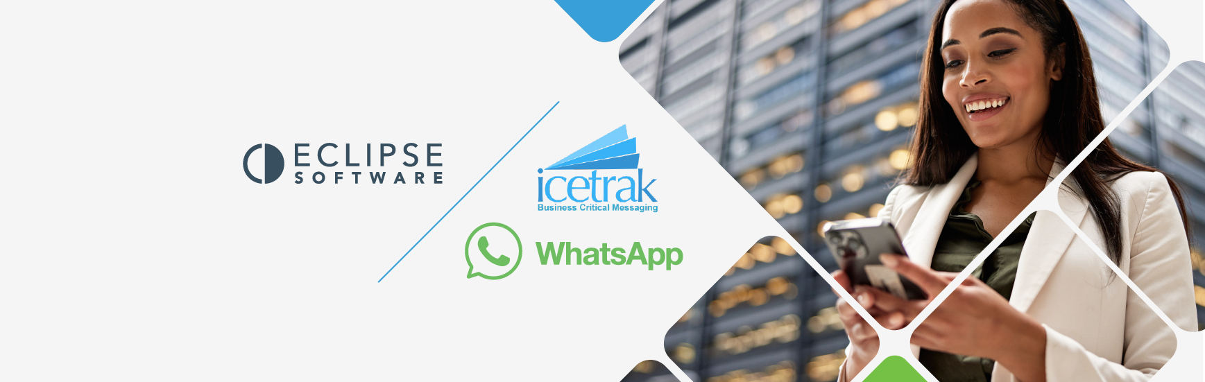 Icetrak integration with Eclipse now with Whatsapp